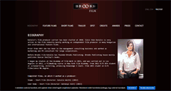 Desktop Screenshot of brooksfilm.com